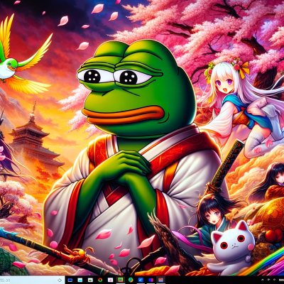 Pepe wallpaper anime